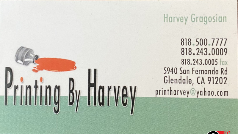 Printing By Harvey in Glendale