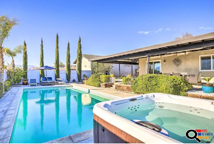  Beautiful Desert Hot Springs Vacation Rental! Pool, Jacuzzi, Game Room & More in Desert Hot Springs, CA