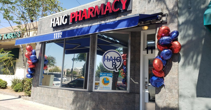 Haig Pharmacy in Glendale, CA