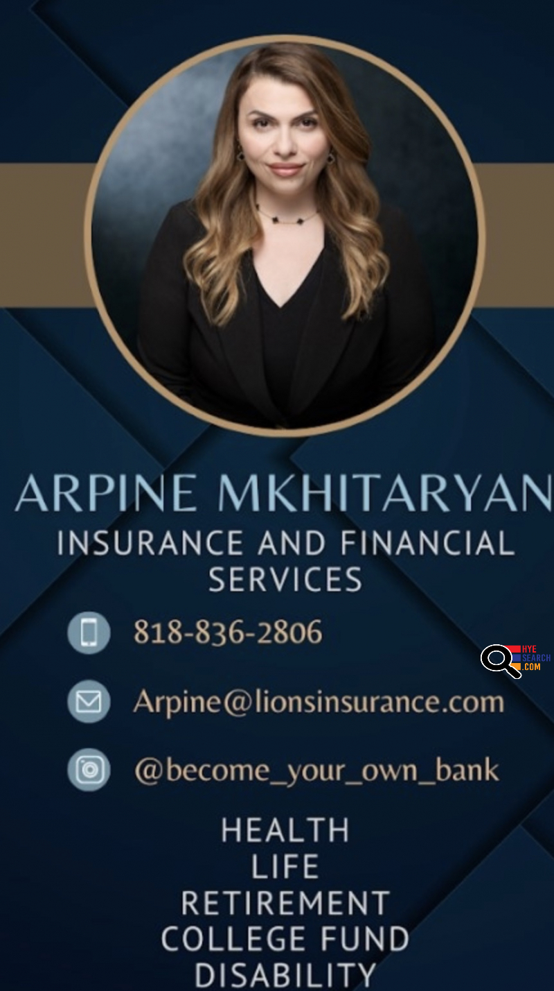 Arpine Mkhitaryan. Life and Health Insurance Agent in Glendale, CA 