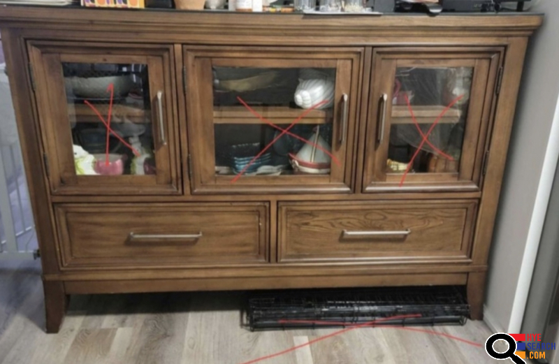 Wood Buffet for sale in Glendale, CA