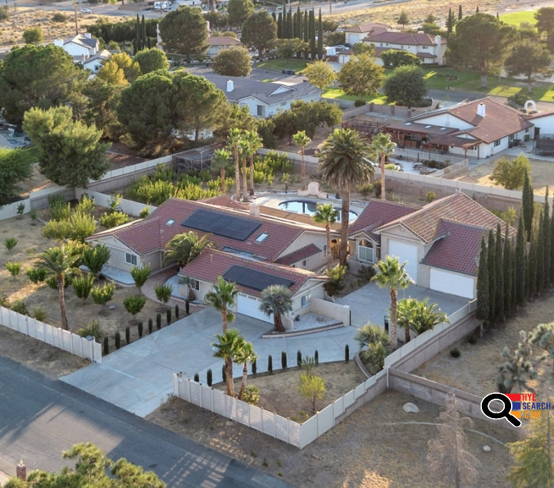 Beautiful Home with for Sale a Large Lot, Guest House w/ RV Parking + 5 Car Garage and Solar Panels in Quart Hill, CA