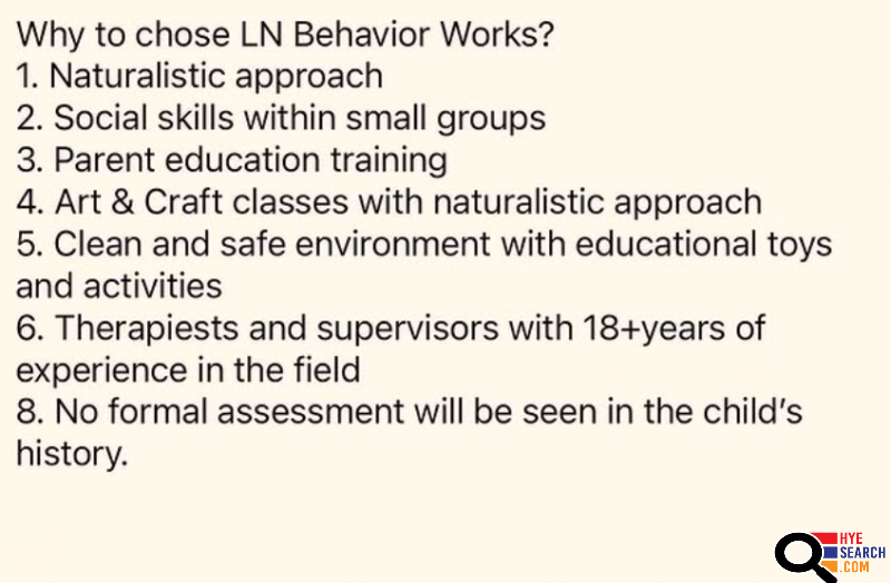  LN BEHAVIOR WORKS in Burbank, CA