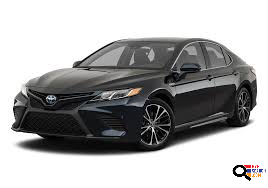 2025 Black Toyota Camry Hybrid for Rent for Uber/Lyft/Deliveries in Reseda, CA